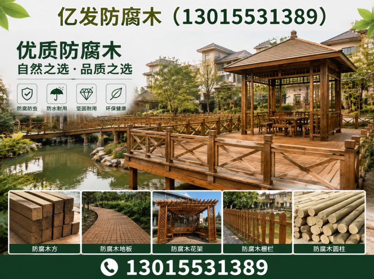 登封市防腐木地板展示图